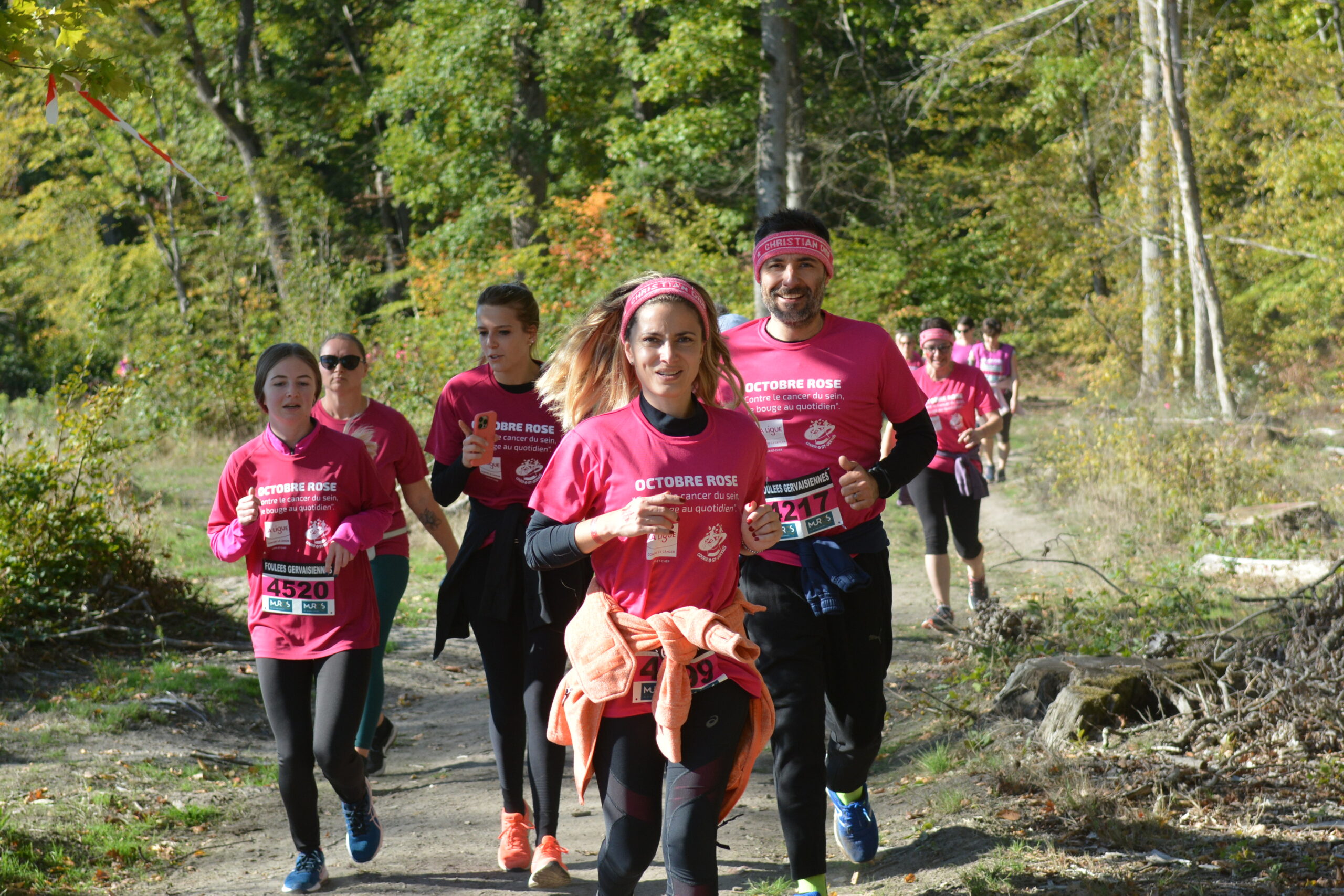 La Foul E Rose Km Courir Saint Gervais